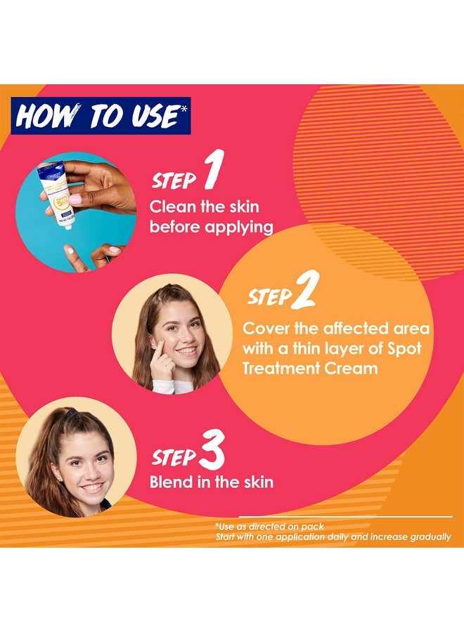 Learasil Stubborn Acne Control 5 In 1 Spot Treatment Cream Maximum Strength Benzoyl Peroxide Acne Medication 1 Oz Fights Blocked Pores Pimple Size Excess Oil Acne Marks & Blackhe (Pack Of 2)