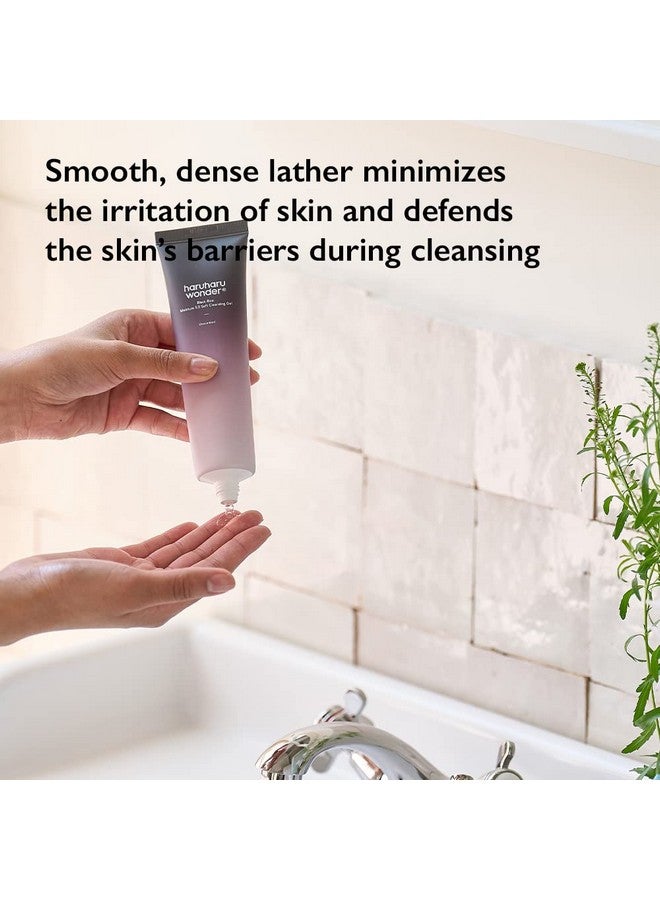 Aruharu Wonder Black Rice Moisture 5.5 Soft Cleansing Gel 100Ml Fermented Black Rice Face Wash Foam Cleanser