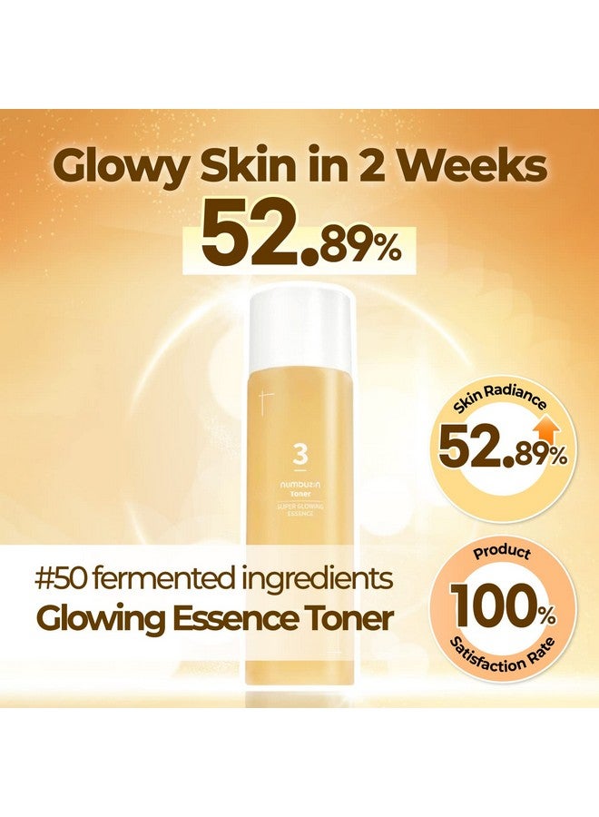 Umbuzin No.3 Super Glowing Essence Toner ; Fermented Ingredients Niacinamide Galactomyces Glowy Skin Radiance ; Korean Skin Care For Face 6.76 Fl.Oz