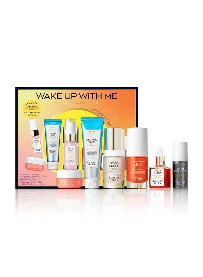 Unday Riley Wake Up With Me Complete Brightening Morning Skincare Set 1 Ct.