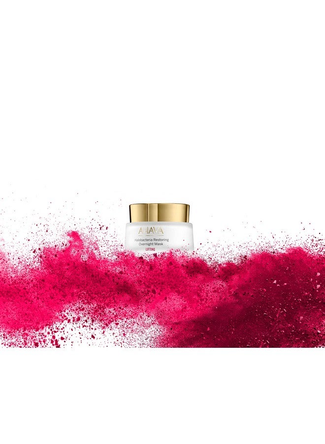 Halobacteria Restoring Overnight Mask Enhanced With Meadowfoam Seed Oil, Osmoter And Halobacteria Dna Found In The Depths Of Dead Sea, Lifts & Restores Skin'S Luminosity & Elasticity,1.7 Fl.Oz