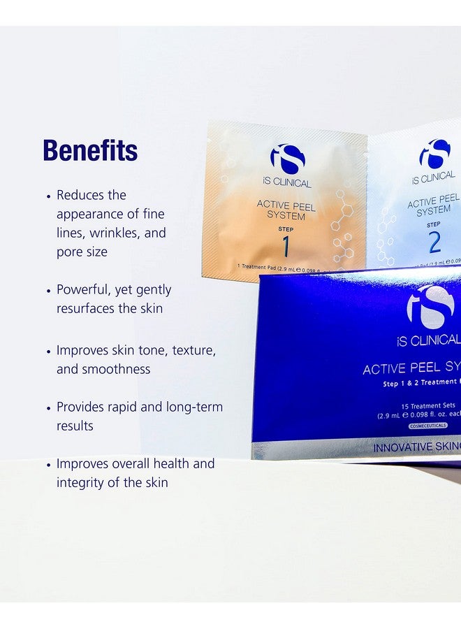 S Clinical Active Peel System Twostep Gentle Athome Peel System For Face Exfoliation