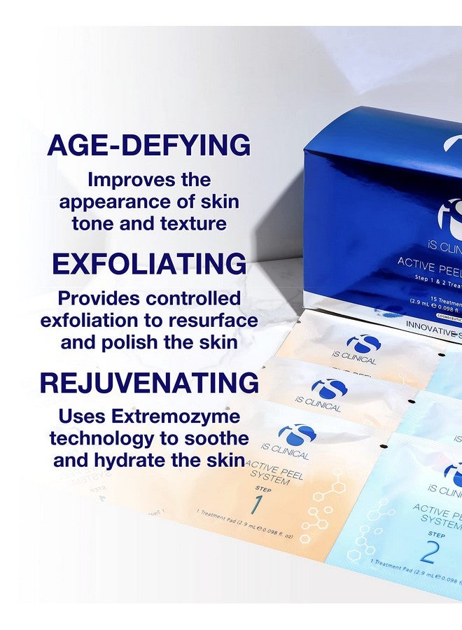 S Clinical Active Peel System Twostep Gentle Athome Peel System For Face Exfoliation