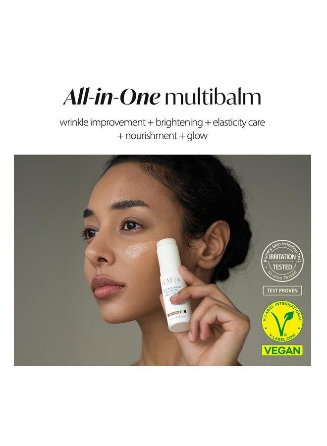 D'Alba Italian White Truffle Double Serum Allinone Multi Balm Vegan Skincare 3In1 Treatment With White Truffles For Moisture And Wrinkle Improvement Glowy Finish Serum Stick