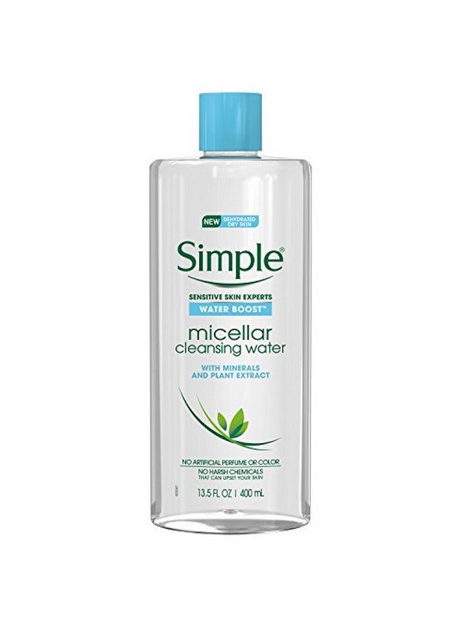 Imple Water Boost Micellar Cleansing Water For Sensitive Skin 13.5 Fl Oz 2 Count (Pack Of 1)