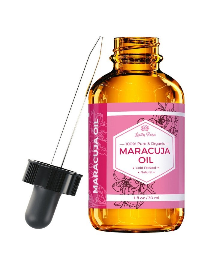 Even Rose Maracuja Oil Passion Fruit Seed Oil 100% Natural Moisturizer For Hair Skin And Nails 1 Oz