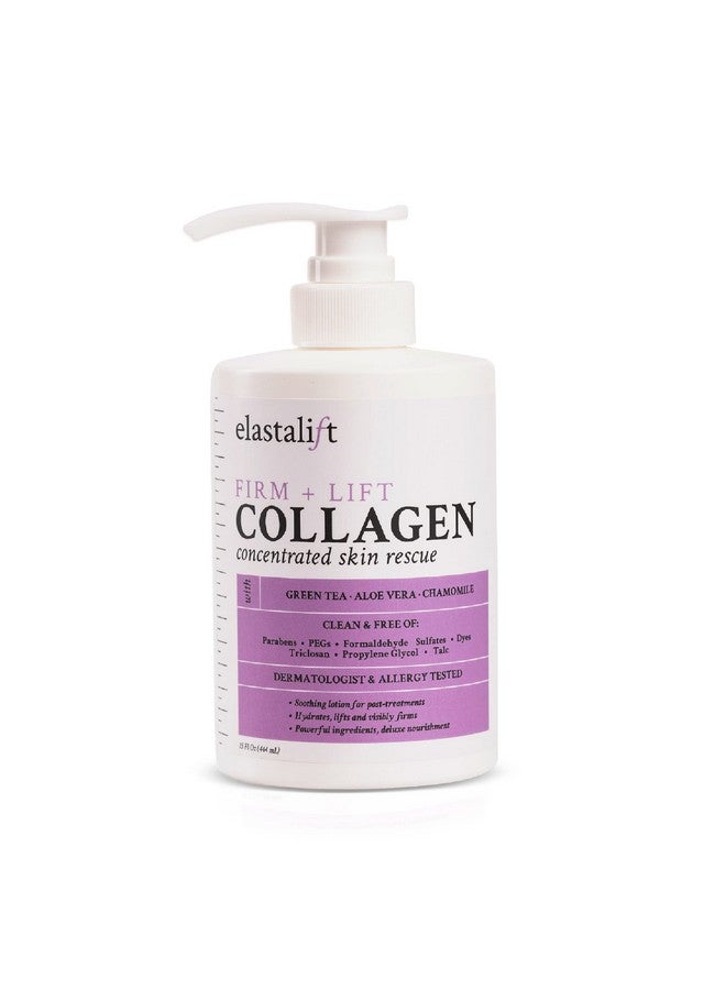 Lastalift Collagen Cream Skin Care Face Lotion & Body Lotion For Dry Skin ; Skin Tightening Cream Collagen Firming Lotion Body Moisturizer Lifts Firms & Tightens For Younger Looking Skin 15 Fl Oz