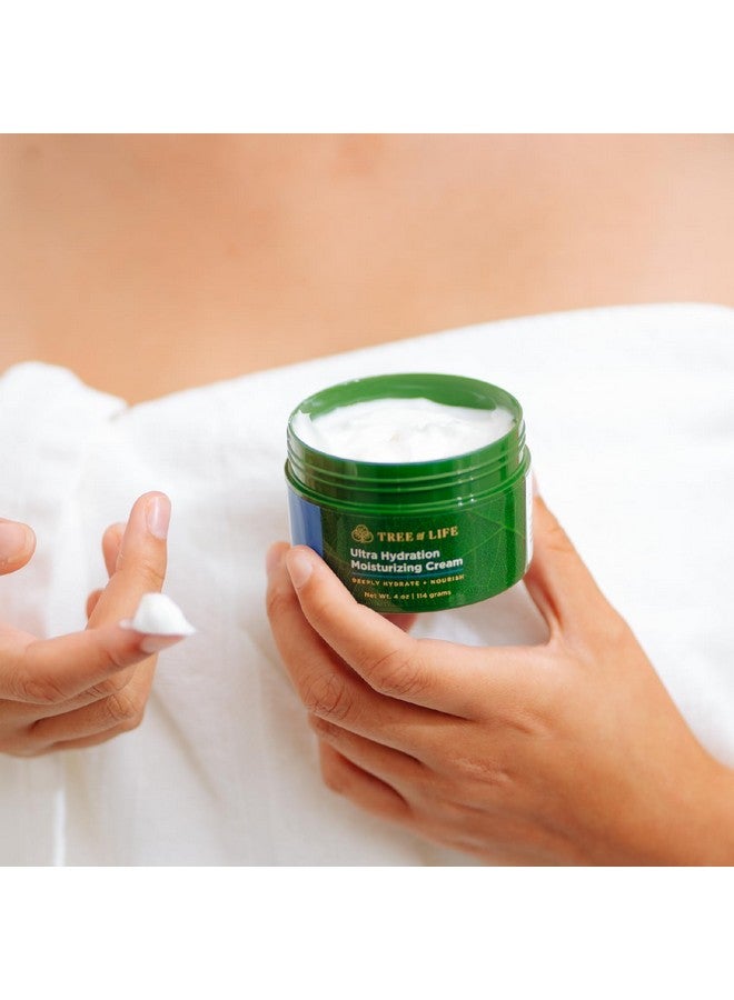Tree Of Life Hydrating And Moisturizing Face Cream With Botanical Hyaluronic Acid 4 Fl Oz