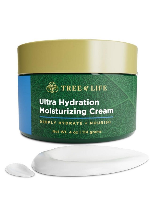 Tree Of Life Hydrating And Moisturizing Face Cream With Botanical Hyaluronic Acid 4 Fl Oz