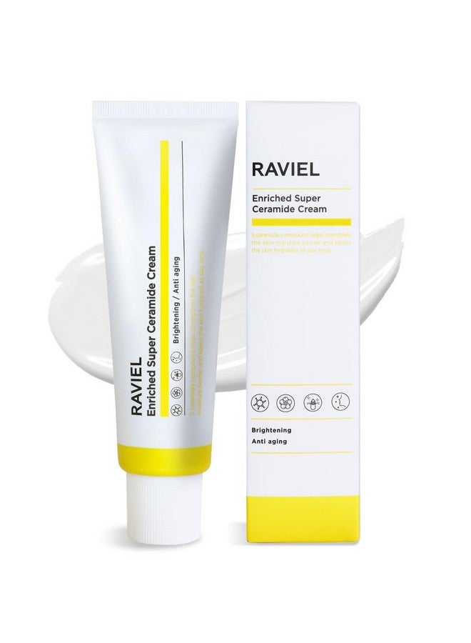 Aviel Super Enriched 5 Ceramide Cream 50Ml Brightening Anti Aging Deep Hydration & Nourishing Hyaluronic Acid Squalane Niacinamide (1)