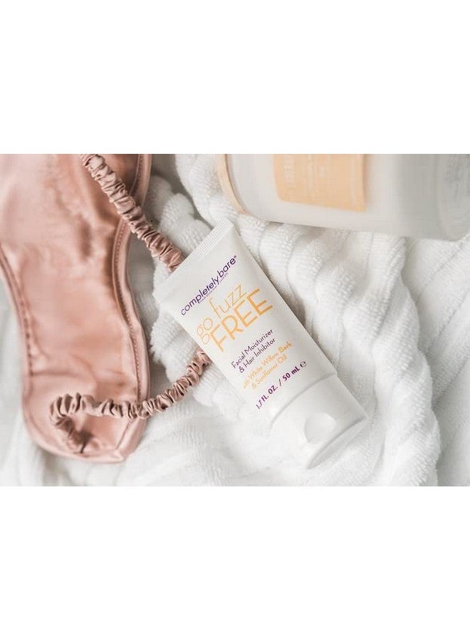 Ompletely Bare Go Fuzz Free Face Moisturizer & Hair Inhibitor Antiaging Extracts & Hair Minimizers