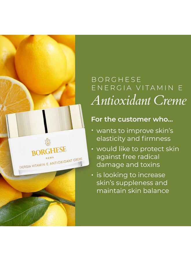 Energia Vitamin E Antioxidant Creme Vitamin E Cream 1 Fl Oz