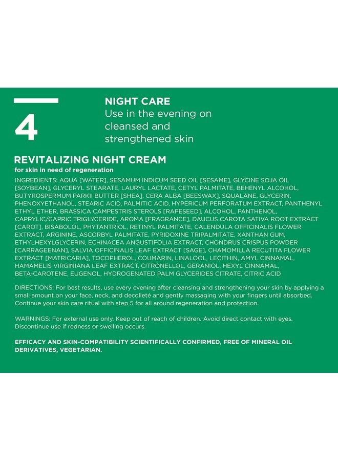 Nnemarie Börlind Ll Regeneration Revitalizing Night Cream Natural Anti Aging Vitamin C E And Retinoid Face Cream For Visibly Firmer And Wrinkle Free Skin Step 4 Of 51.69 Oz.