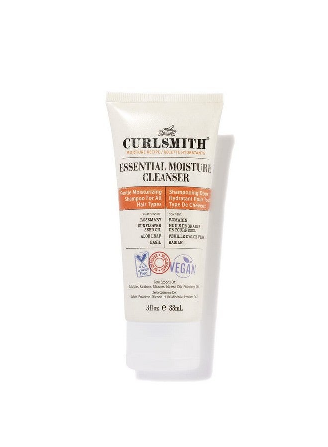 Urlsmith Essential Travel Trio With Cleanser Conditioner And Style Balm For Wavy Curly And Coily Hair 2X 89Ml/3Fl Oz 1X 59Ml/2Fl Oz