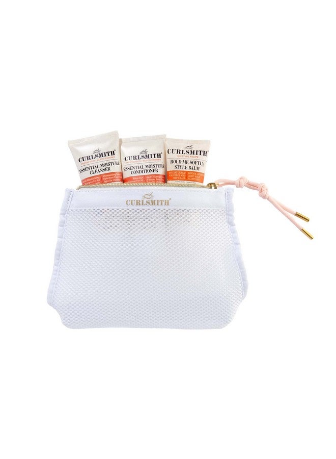 Urlsmith Essential Travel Trio With Cleanser Conditioner And Style Balm For Wavy Curly And Coily Hair 2X 89Ml/3Fl Oz 1X 59Ml/2Fl Oz