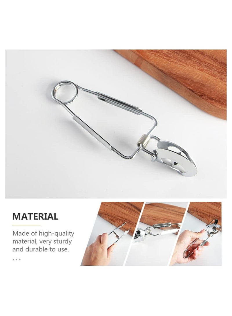 Snail Tong Forks Set Stainless Steel Escargot Tongs Snail Fork Clip Food Serving Tongs Escargot Dining Set for Kitchen Cooking Restaurant Serving 3Pcs