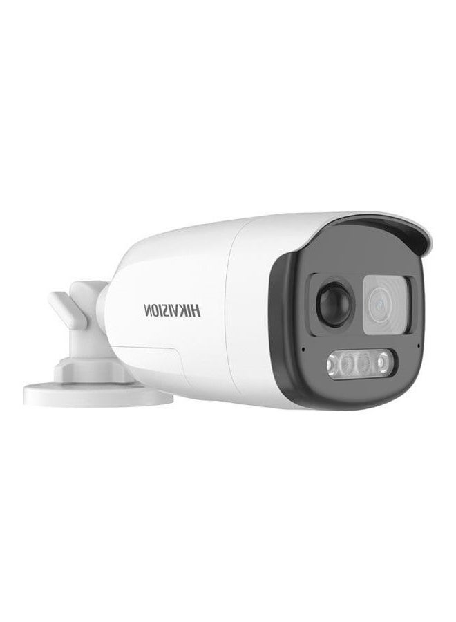 2 Mp Colorvu Pir Siren Audio Fixed Bullet Camera