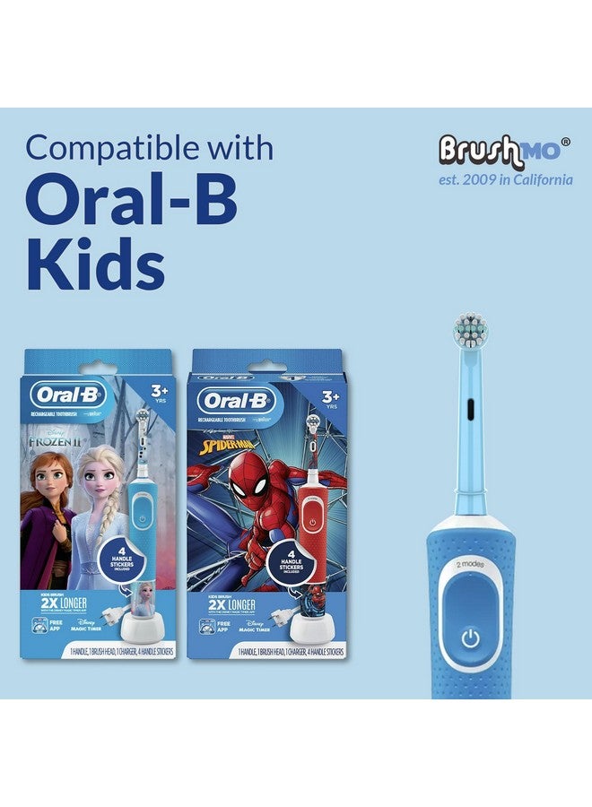 Rushmo Kids Toothbrush Replacement Heads Compatible With Oral B Electric Toothbrush Soft Bristles And Small Heads For Sensitive Teeth And Gums 8 Pack