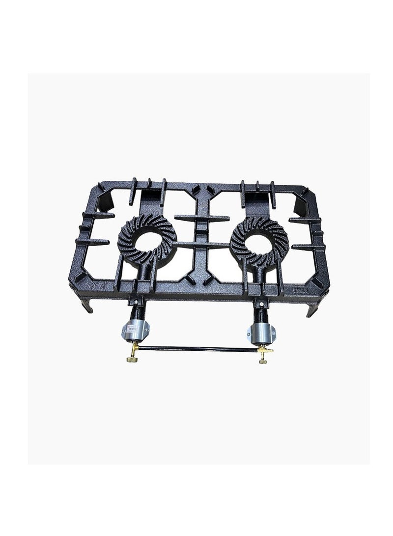 Cast iron gas Stove two Burner