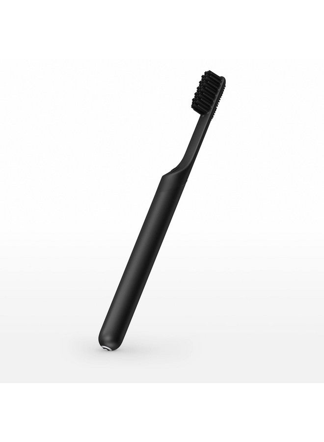 Uip Rechargeable Electric Toothbrush Smart Bluetooth Sonic Toothbrush With Habit Improving Timer Ada Accepted Electric Toothbrush For Adults Travel Toothbrush With Cover All Black Metal