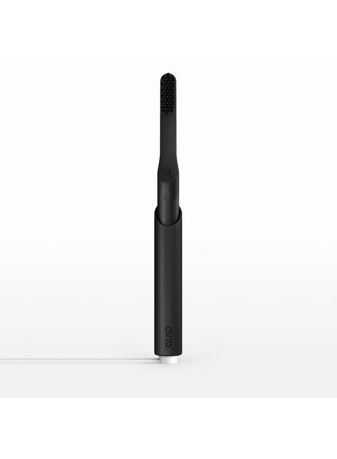 Uip Rechargeable Electric Toothbrush Smart Bluetooth Sonic Toothbrush With Habit Improving Timer Ada Accepted Electric Toothbrush For Adults Travel Toothbrush With Cover All Black Metal