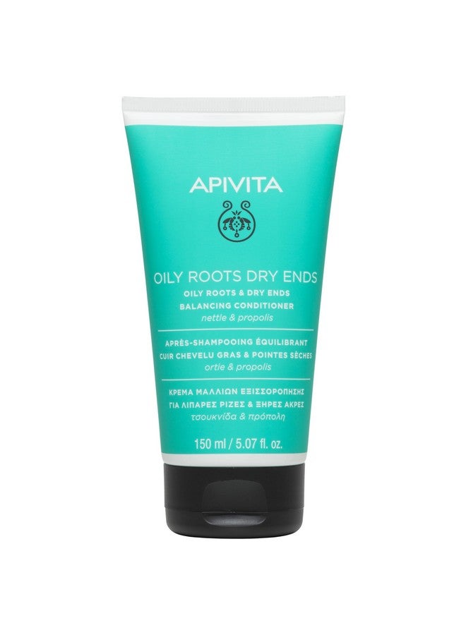 Pivita Conditioner For Oily Roots And Dry Ends For Men And Women Balances Nourishes Hydrates Boosts Volume Repairs Damaged Hair Prevents Breakage & Split Ends With Aloe & Vitamin E 5.07 Fl Oz