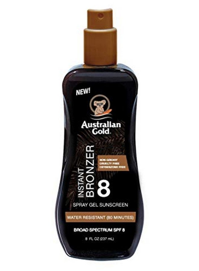 Spf08 Spray Gel With Instant Bronzer 8 Ounce (235Ml) (3 Pack)