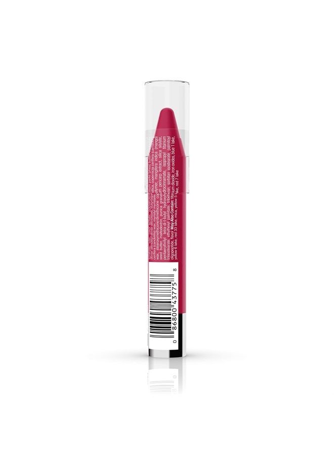 MoistureSmooth Color Stick for Lips, Moisturizing and Conditioning Lipstick with a Balm-Like Formula, Nourishing Shea Butter and Fruit Extracts, 150 Cherry Pink, 011 oz