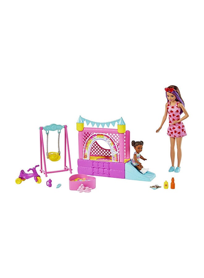 Barbie Skipper Babysitters Inc. Bounce House