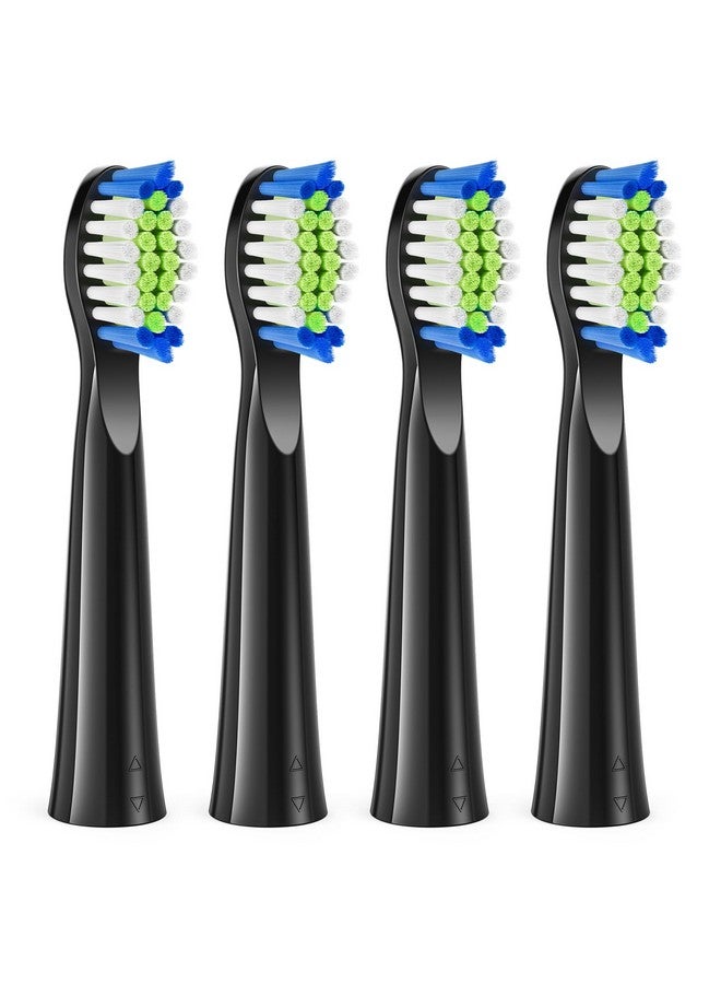 Sonic Electric Toothbrush Replacement Heads Compatible With Bitvae Daily D2 Rechargeable Toothbrush Clean Toothbrush Heads Refills 4 Pack