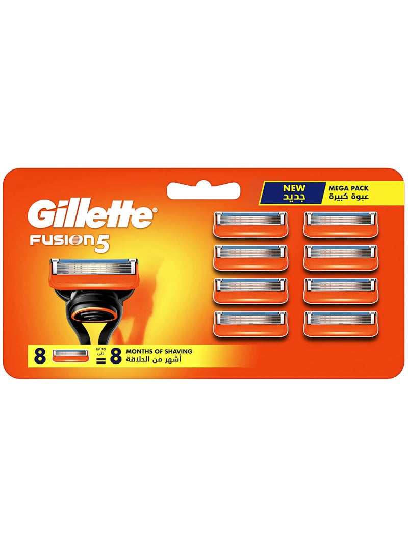 Gillette Fusion 5 Blades 8's