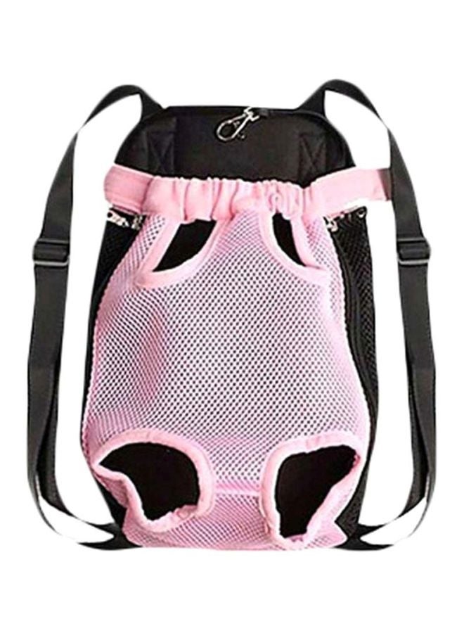 Pet Carrier Bag Pink/Black 20 x 10 x 10cm