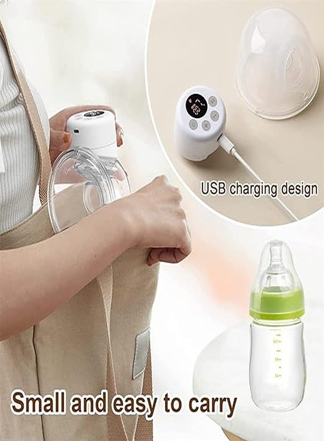 Double Electric Breast Pump, Wearable Breast Pump, Hands Free Breast Pump, Low Noise, Smart Display, 2 Modes 9 Levels