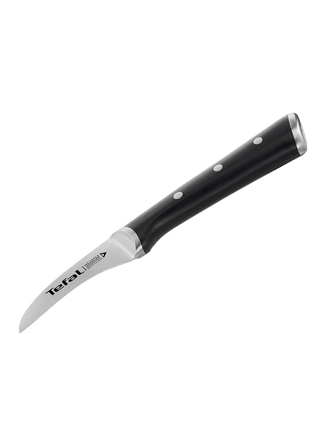 Ice Force Curved Paring Knife Black 7cm