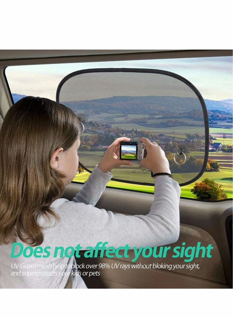 2 Pack Car Window Shades for Baby Block UV Rays Kids and Pet from UV AN Car Rear Side Window Portable Accessories Protect Your Babies – 44