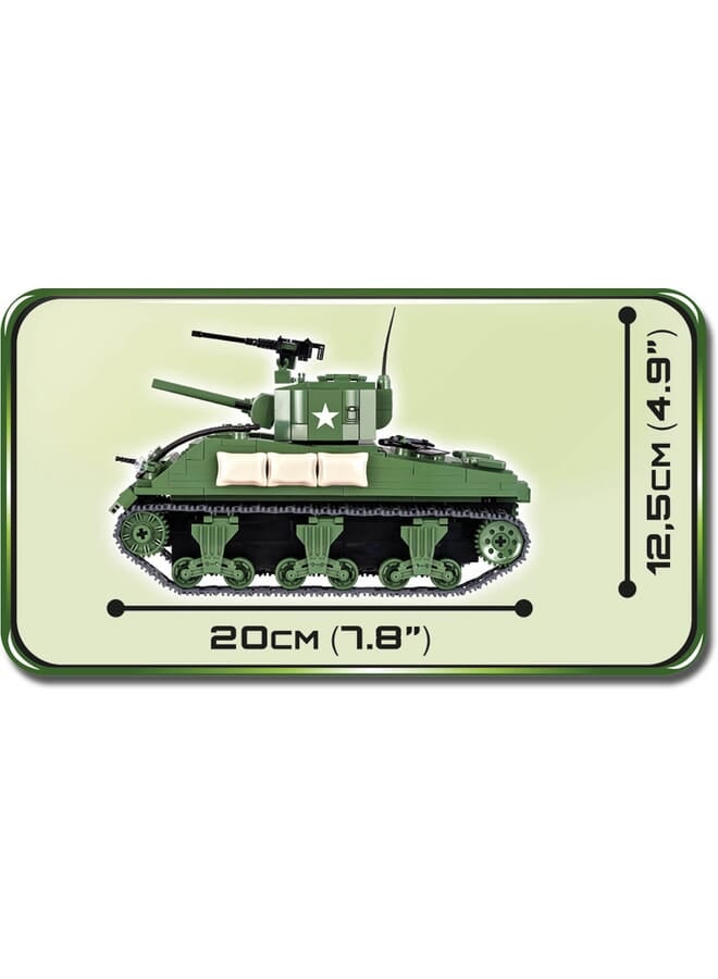 400 Pcs Small Army Sherman M4A1