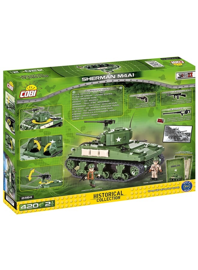 400 Pcs Small Army Sherman M4A1