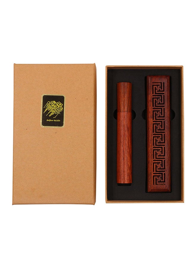 20 Stick of Cambodian Incense With Arabic Luxury Wooden Gift Box Brown 155grams