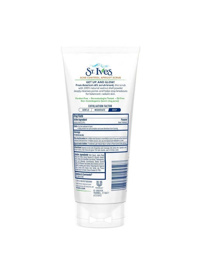 T. Ives Acne Control Apricot Scrub 6 Oz (Pack Of 7)