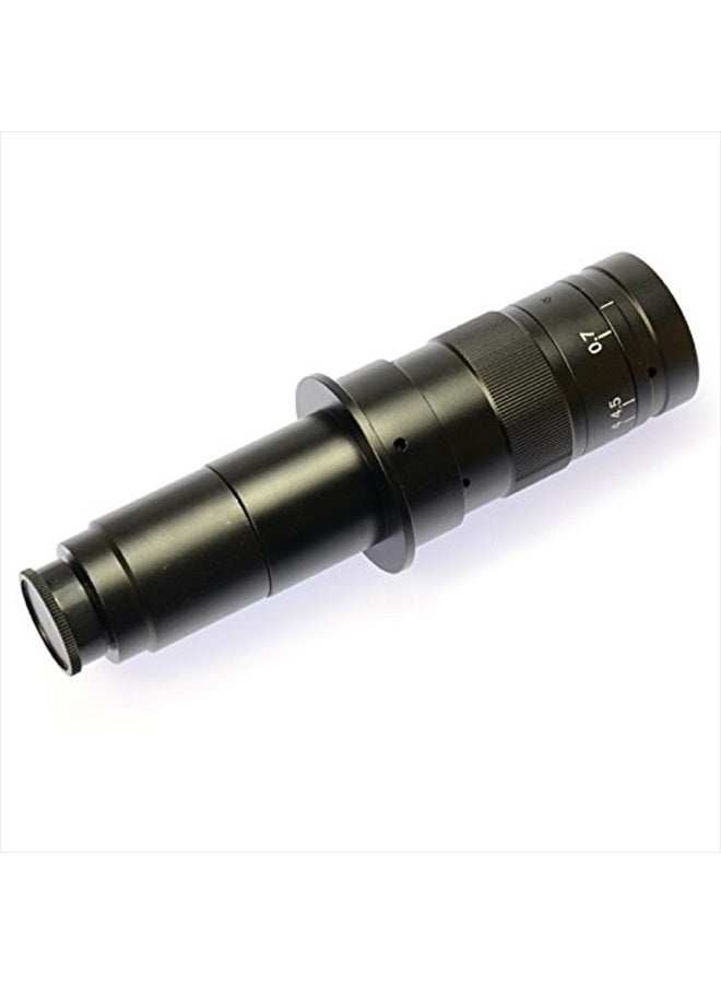 Monocular Max 180x Zoom C-Mount Glass Lens Adapter F/Industry Microscope Camera Objective