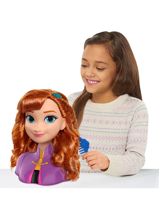 Frozen 2 Basic Anna Styling Head