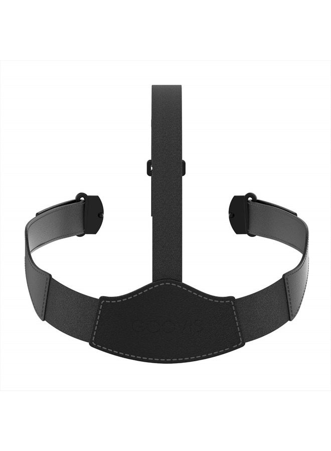 Head Mounted Theater Comfort Headband New Headband Comfortable Decompression Reduces Facial Pressure Black