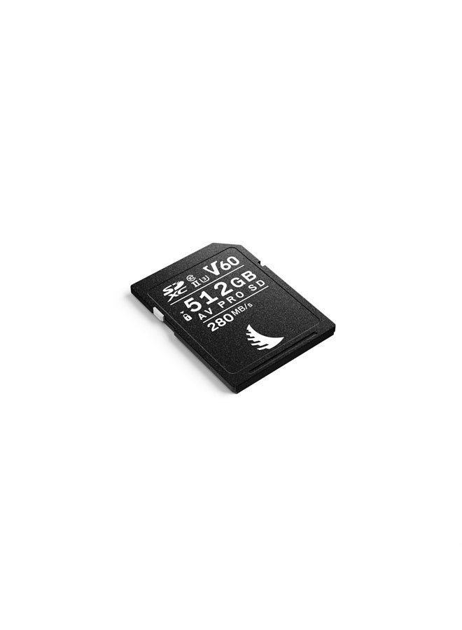 AV PRO SD Card MK2 - V60-512 GB - SDXC UHS-II - SD Card - for 4K - Photo and Video