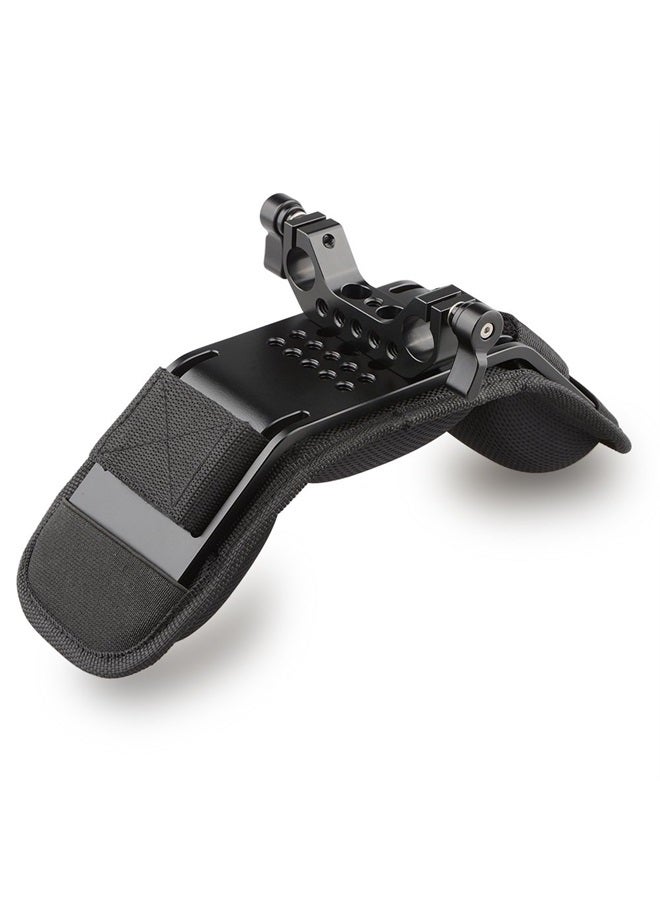 Camera Shoulder Mount Pad with 15mm Dual Rod Clamp for 15mm Camera Shoulder Railblock Support System - 1752