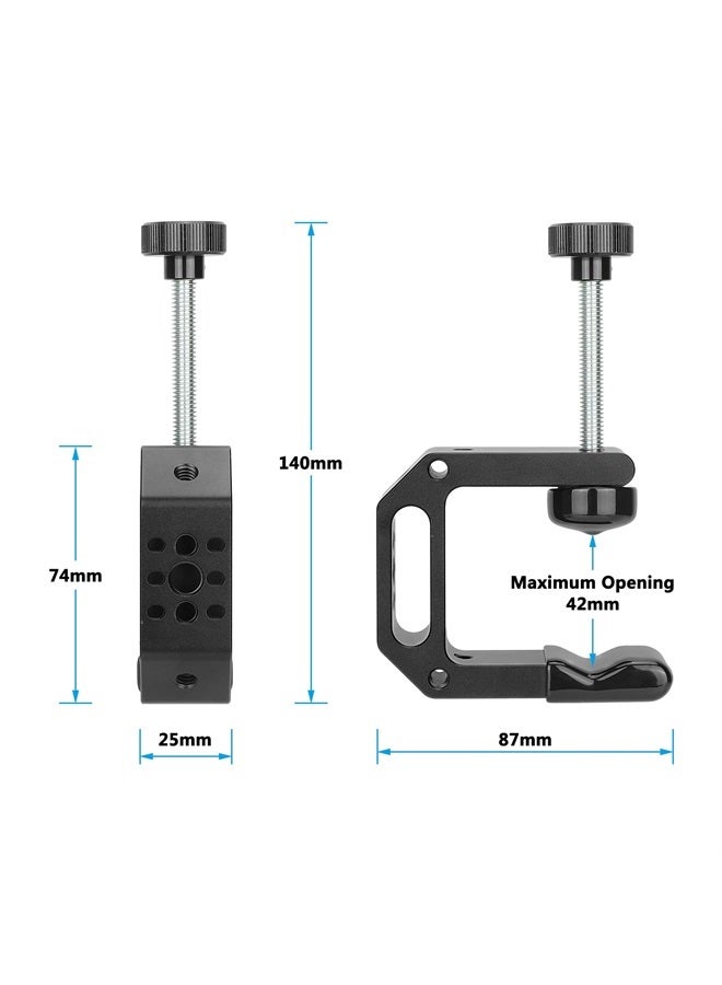 C Clamp(Widen) with Multiple 1/4