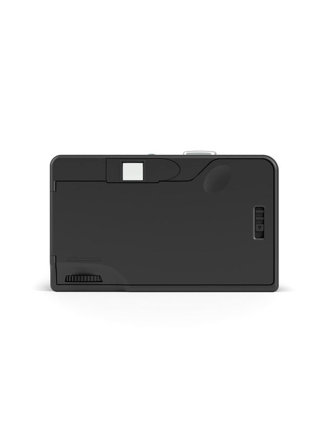 Ultra Wide and Slim 35mm Reusable Daylight Film Camera - 22mm Wide Lens, Focus Free, Light Weight, Easy to Use (Olive)