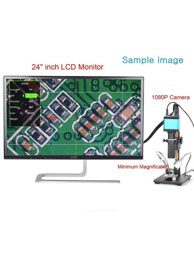 14mp Tv Hdmi USB Industry Digital C-Mount Microscope Camera Tf Video Recoder DVR