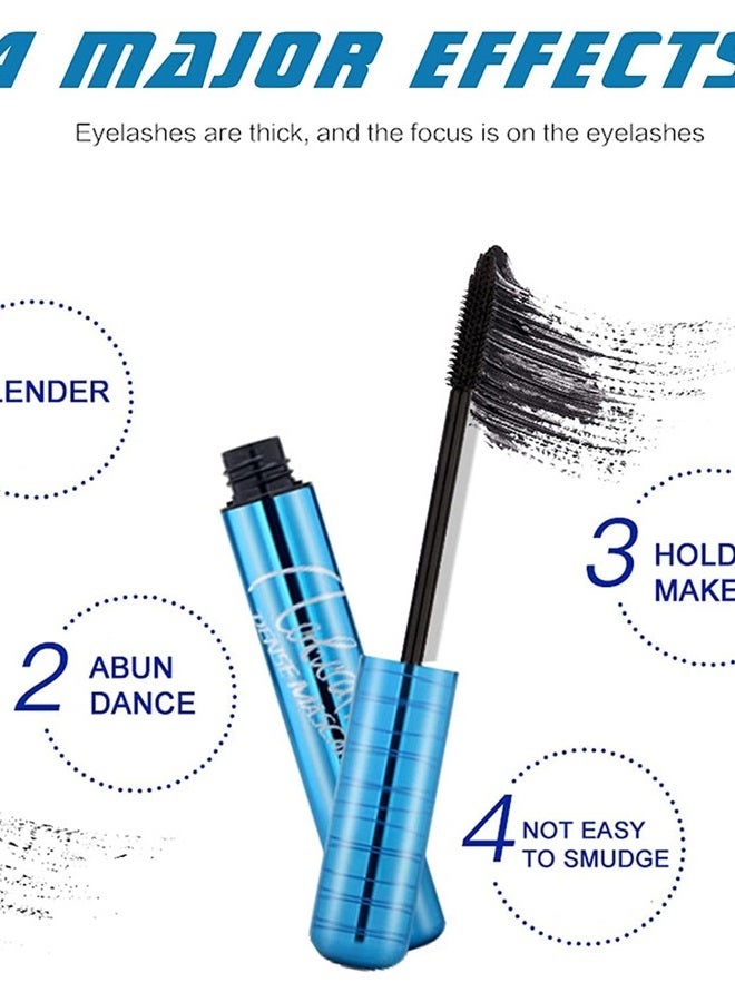 Mascara for Older Women, Black Mascara for Seniors with Thinning Lashes Waterproof Volumizing Mascara, Hypoallergenic Mascara for Sensitive Eyes (Pack of 1)