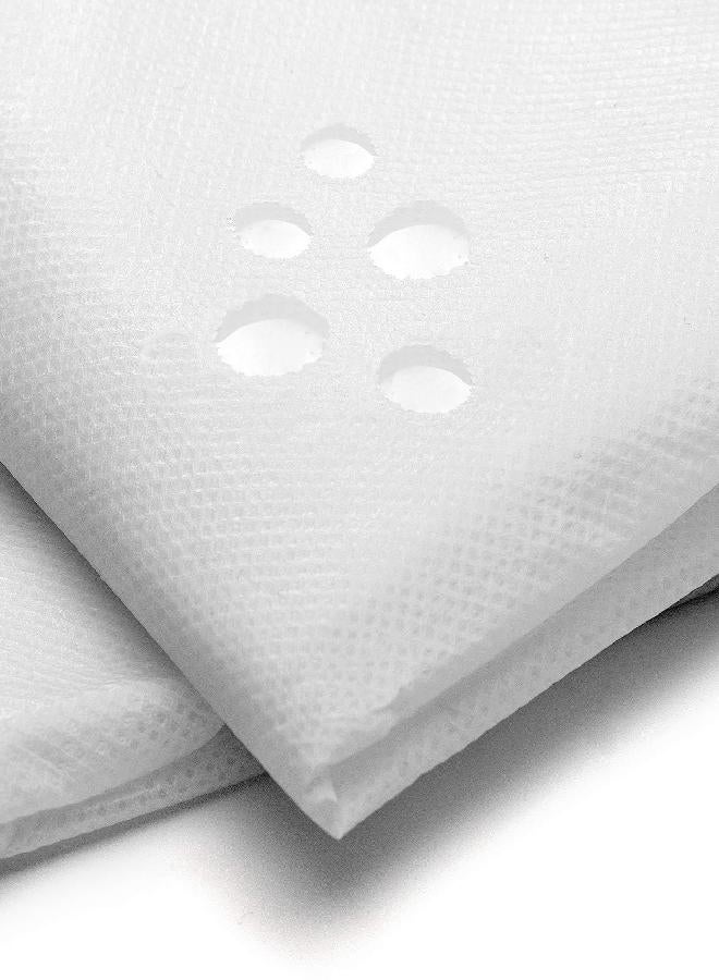 Furhaven Dog Bed Liner Water-Resistant Foam Mattress Protector Cover - White, Jumbo Plus