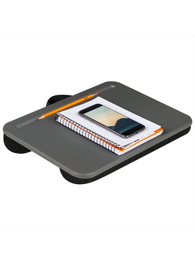 Compact Lap Desk - Charcoal - Fits up to 13.3 Inch Laptops - Style No. 43105
